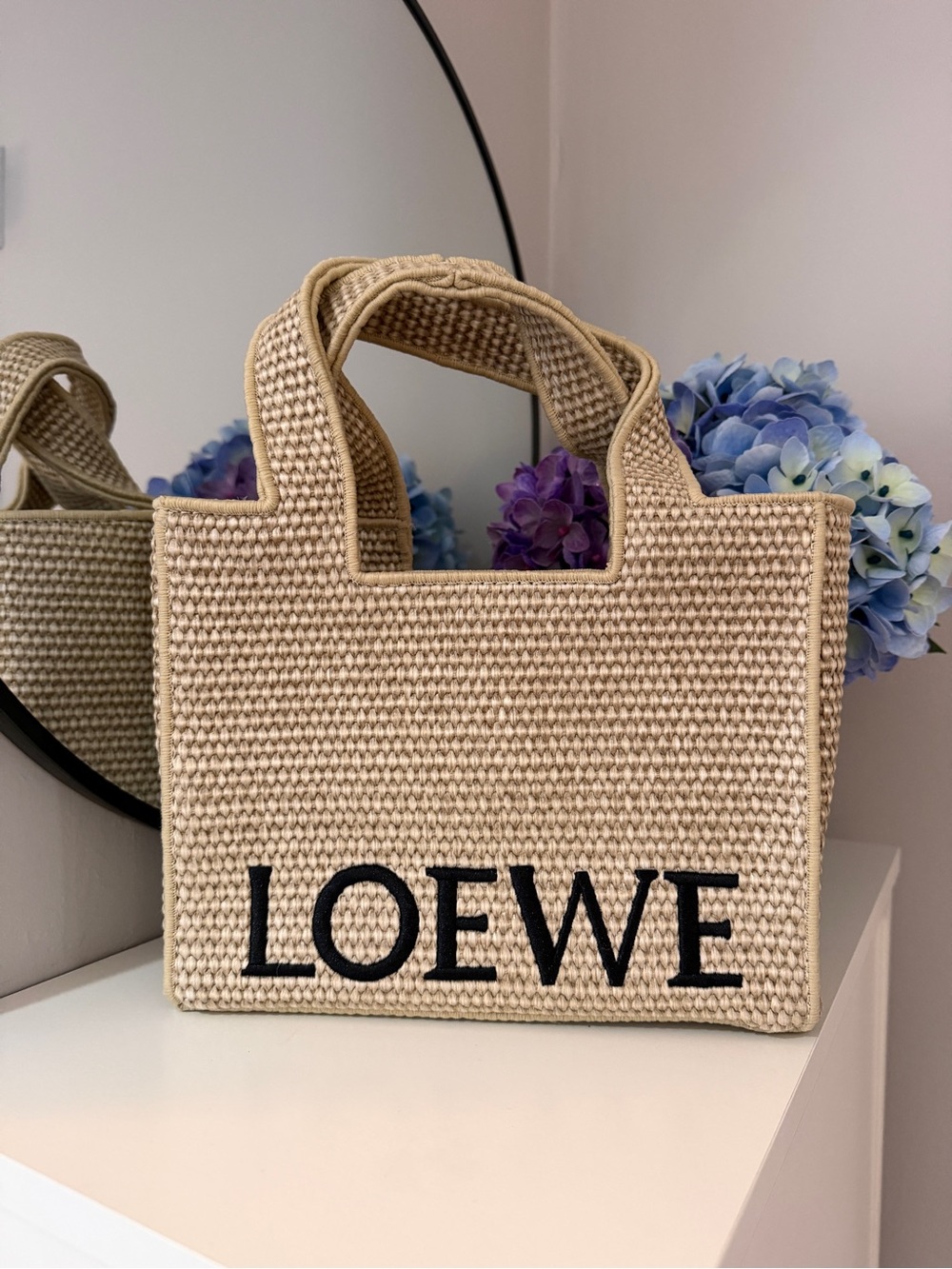 Woven Beige Women’s Bag 10*7,5 inches